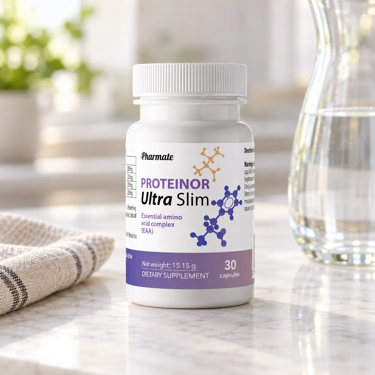 Proteinor Ultra Slim — opakowanie na co dzień