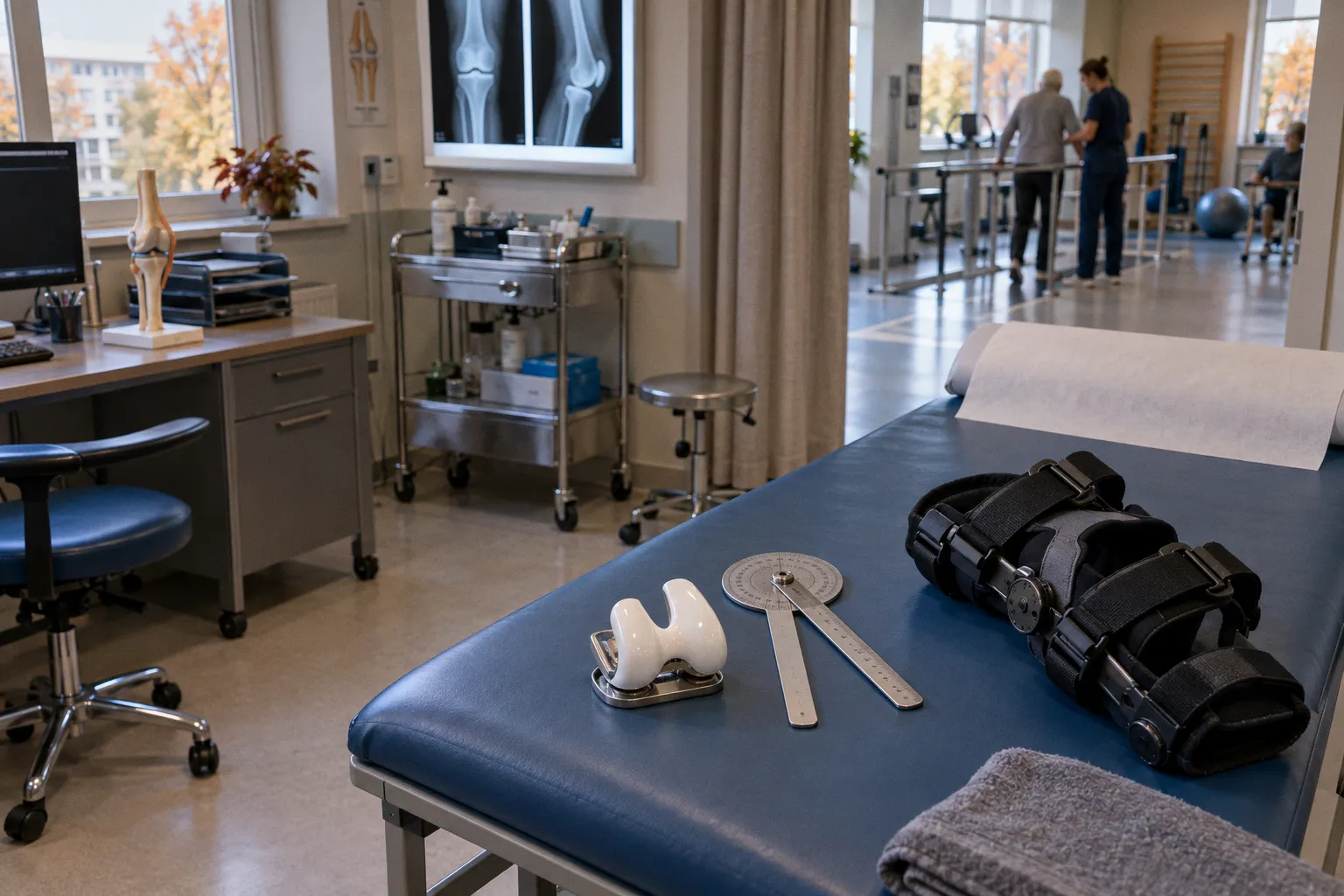 Przełom w ortopedii: Pierwsza endoprotezoplastyka kolana z użyciem robota i ceramiki